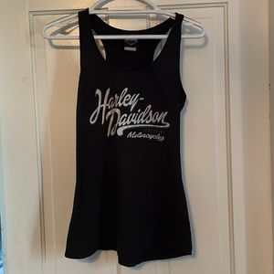 Black Harley Davidson tanktop womens size S